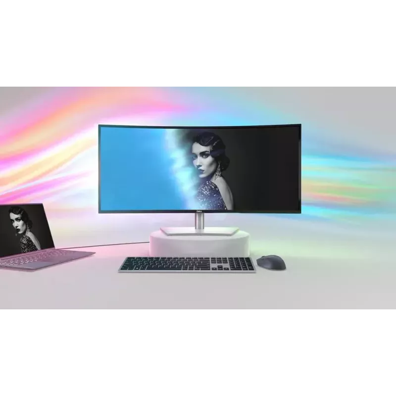 Monitorius DELL UltraSharp U3423WE 34.1 colio itin platus Quad HD LCD 3440 x 1440