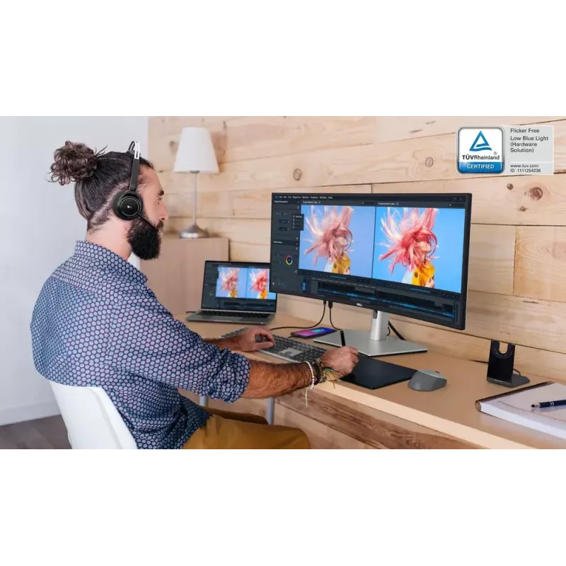 Monitorius DELL UltraSharp U3423WE 34.1 colio itin platus Quad HD LCD 3440 x 1440