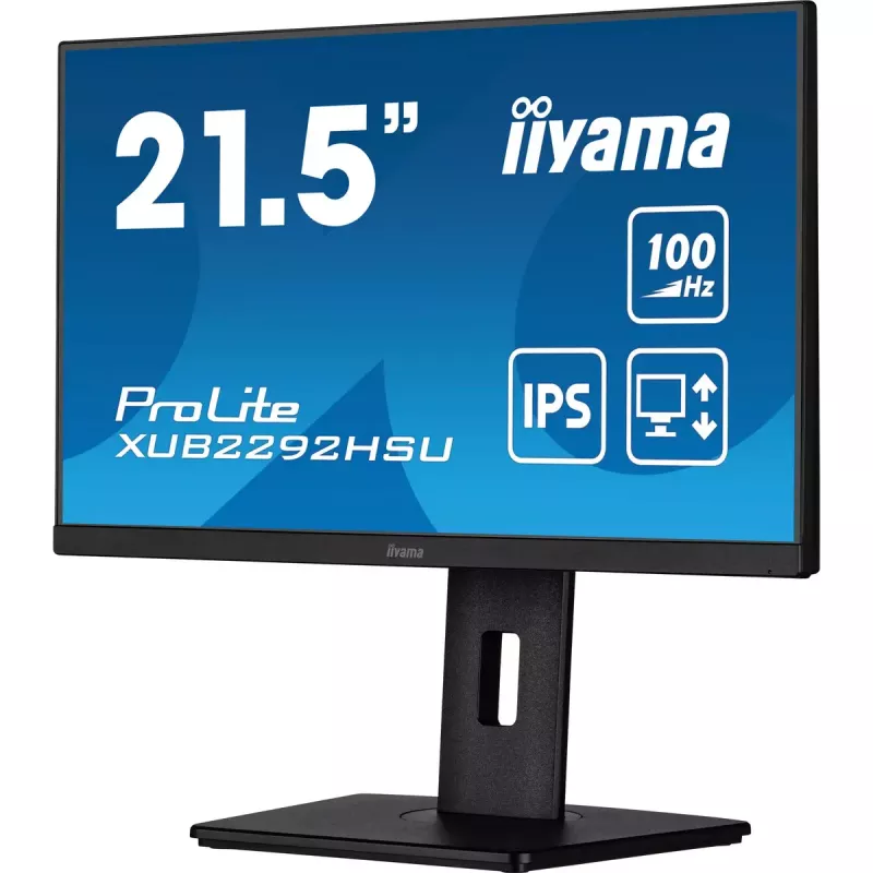 iiyama ProLite XUB2292HSU-B6 monitor 54,6 cm (21,5 colio) 1920x1080 Full HD LED juodas