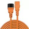 Lindy 2 m IEC ilginimo laidas, oranžinis