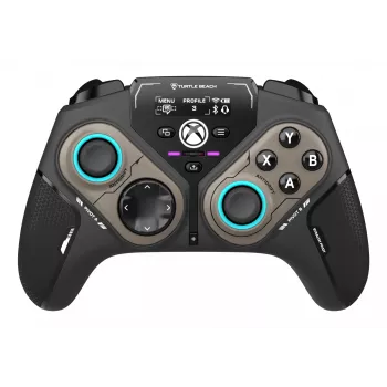 Turtle Beach Stealth Pivot belaidis išmanusis žaidimų valdiklis su besisukančiais moduliais, ekrano skydeliu, Hall efekt lazdelėmis, perprogramuojamais mygtukais, skirtas Windows PC, Xbox Series X/S ir Xbox One