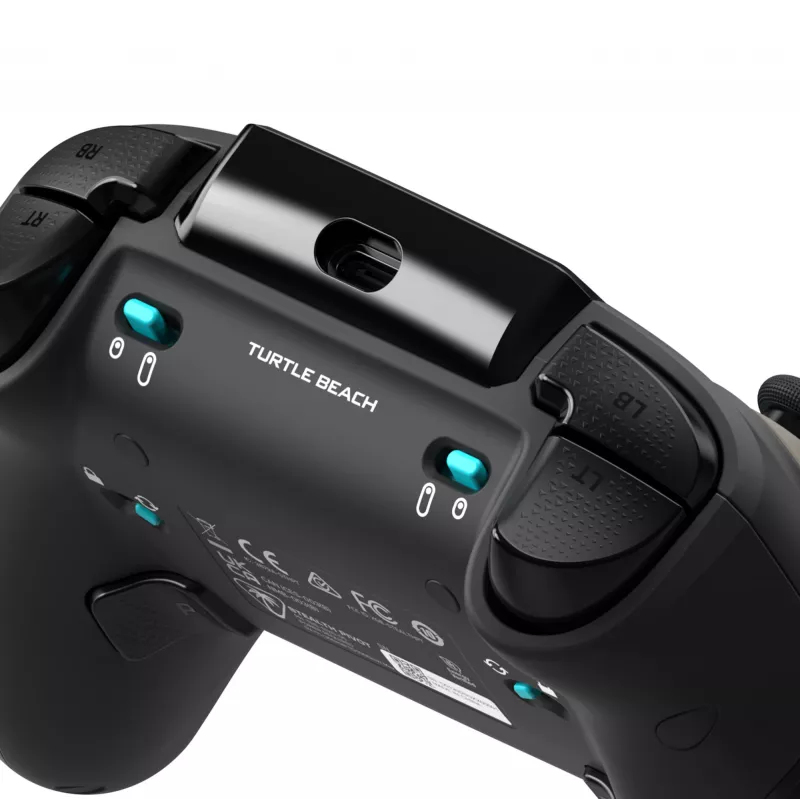 Turtle Beach Stealth Pivot belaidis išmanusis žaidimų valdiklis su besisukančiais moduliais, ekrano skydeliu, Hall efekt lazdelėmis, perprogramuojamais mygtukais, skirtas Windows PC, Xbox Series X/S ir Xbox One