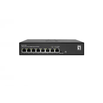 LevelOne Hilbert 10 inch 8-Port Gigabit Smart Lite jungiklis, 8 x Gigabit RJ45 (10/100/1000)