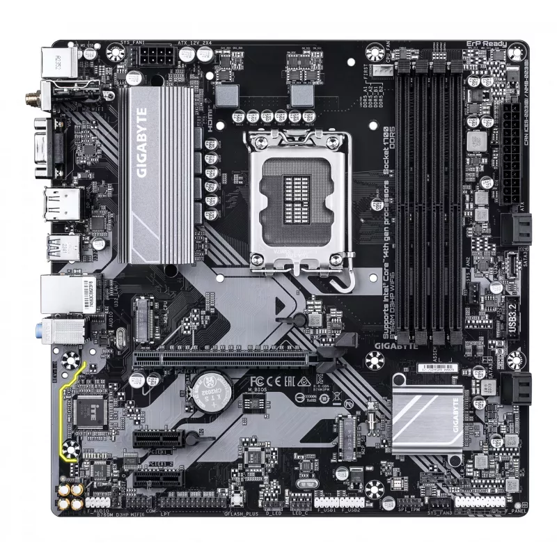 GIGABYTE B760M D3HP WIFI6 pagrindinė plokštė