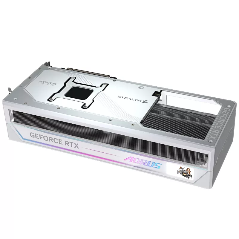 Vaizdo plokštė GIGABYTE AORUS GeForce RTX 5090 STEALTH ICE 32G 32 GB GDDR7 512 bit PCI-E 5.0 2655 MHz