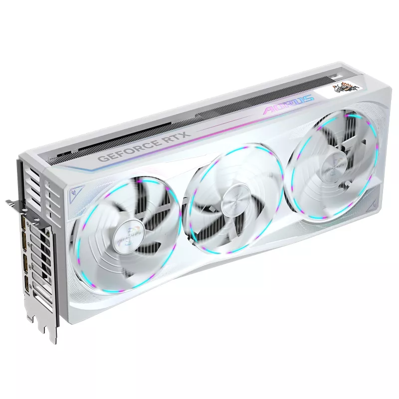 Vaizdo plokštė GIGABYTE AORUS GeForce RTX 5090 STEALTH ICE 32G 32 GB GDDR7 512 bit PCI-E 5.0 2655 MHz