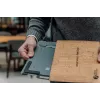 Nešiojamojo kompiuterio stovas BakkerElkhuizen FlexTop 170 juodas tamsiai pilkas aliuminis guma plienas