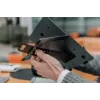Nešiojamojo kompiuterio stovas BakkerElkhuizen FlexTop 170 juodas tamsiai pilkas aliuminis guma plienas
