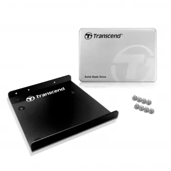 TRANSCEND SSD 370 128GB 2,5 colio SATA III 6Gb/s MLC aliuminio korpusas