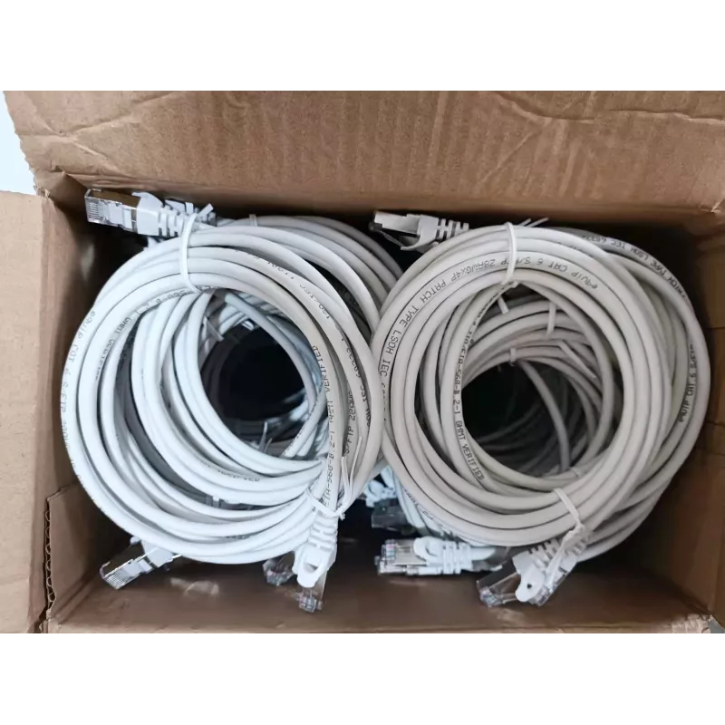 Equip Cat.6 S/FTP jungiamasis laidas, 3,0 m, baltas, 50 vnt./komplekte