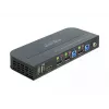 DELOCK DisplayPort 1.4 KVM jungiklis 8K 30Hz USB 3.0 + garsas