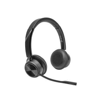 HP Poly Savi 7420 Office Stereo Belaidis DECT ausinių komplektas, 1880-1900 MHz, 20-20000 Hz, 160 g, juoda