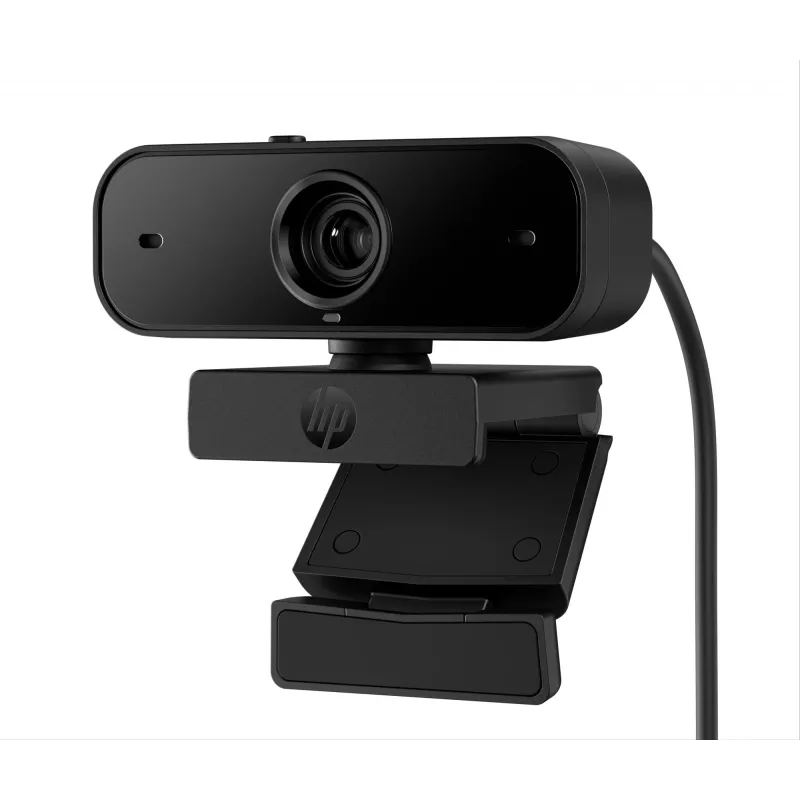 HP 435 FHD Webcam, 2 MP, 1920 x 1080 pikselių, Full HD, 30 kadrų per sekundę, automatinis fokusavimas, privatumo užsklanda, USB-A