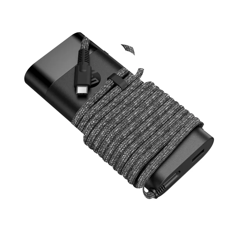 HP 110W USB-C nešiojamojo kompiuterio įkroviklis, vidaus patalpoms, 110 W, verslui, juodos spalvos, 0 - 35 °C