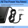 HP Smart 230 W maitinimo blokas (AQ9X8AA) laptopams, skirtas naudoti patalpose, įėjimas 115 V, 4,5 mm jungtis, europinis kištukas, juodas