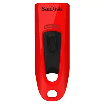 WESTERN DIGITAL SanDisk Cruzer Ultra 64GB USB atmintukas USB 3.0 raudonas