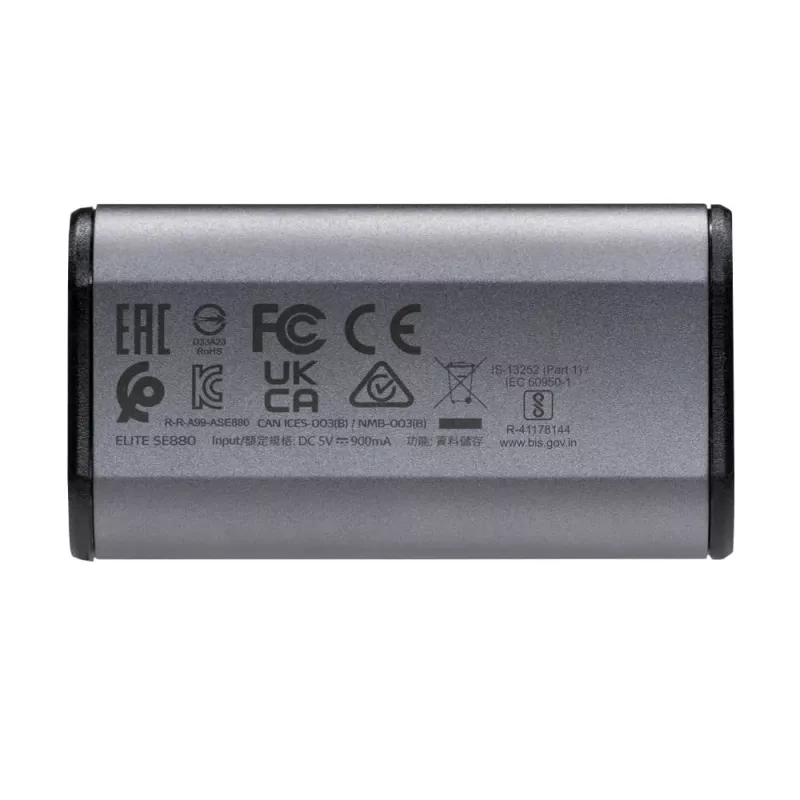ADATA SE880 1 TB USB Type-C 3.2 Gen 2 (3.1 Gen 2) pilka