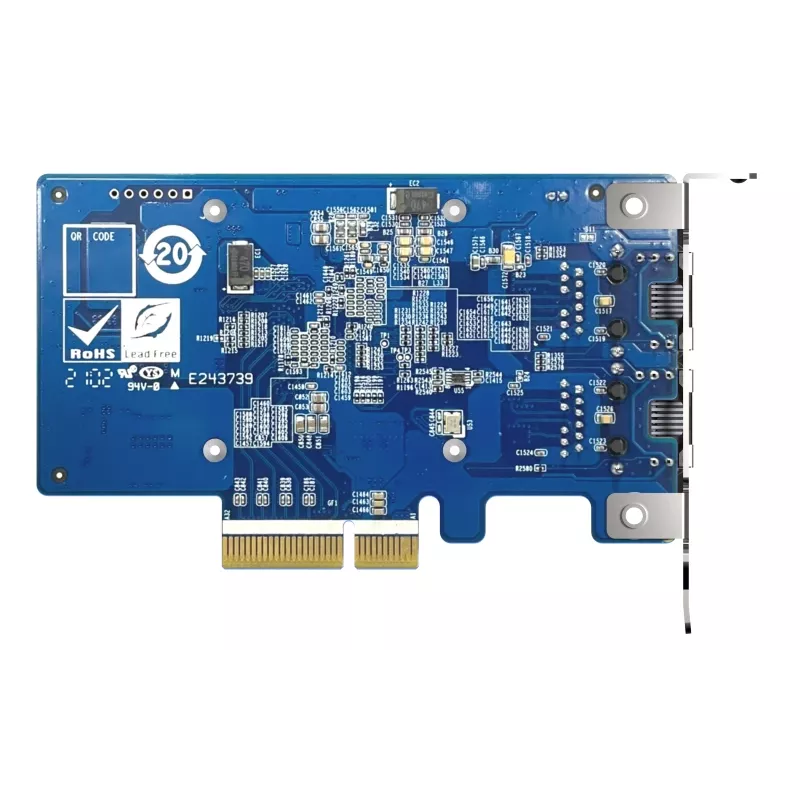 QNAP QXG-10G2T-X710 tinklo plokštė, vidinė Ethernet 1000 Mbit/s