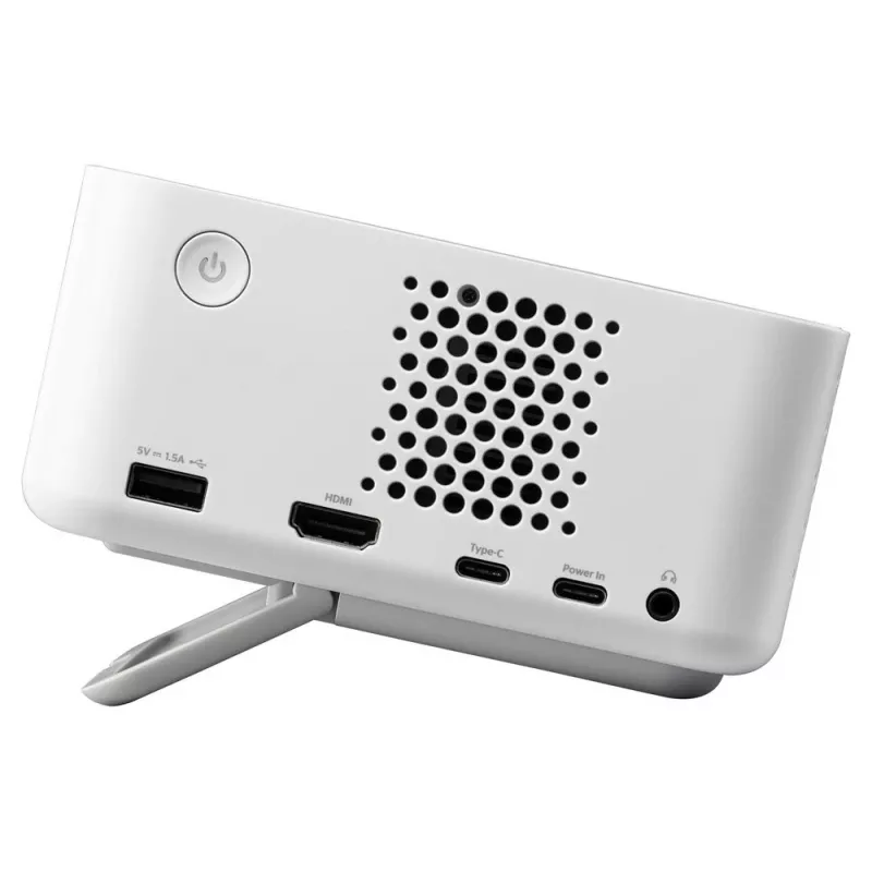 Optoma ML1080ST kilnojamasis lazerinis DLP projektorius iš mažo atstumo, Full HD 1920x1080, 1200 lm, USB-C, IPX5, baltas