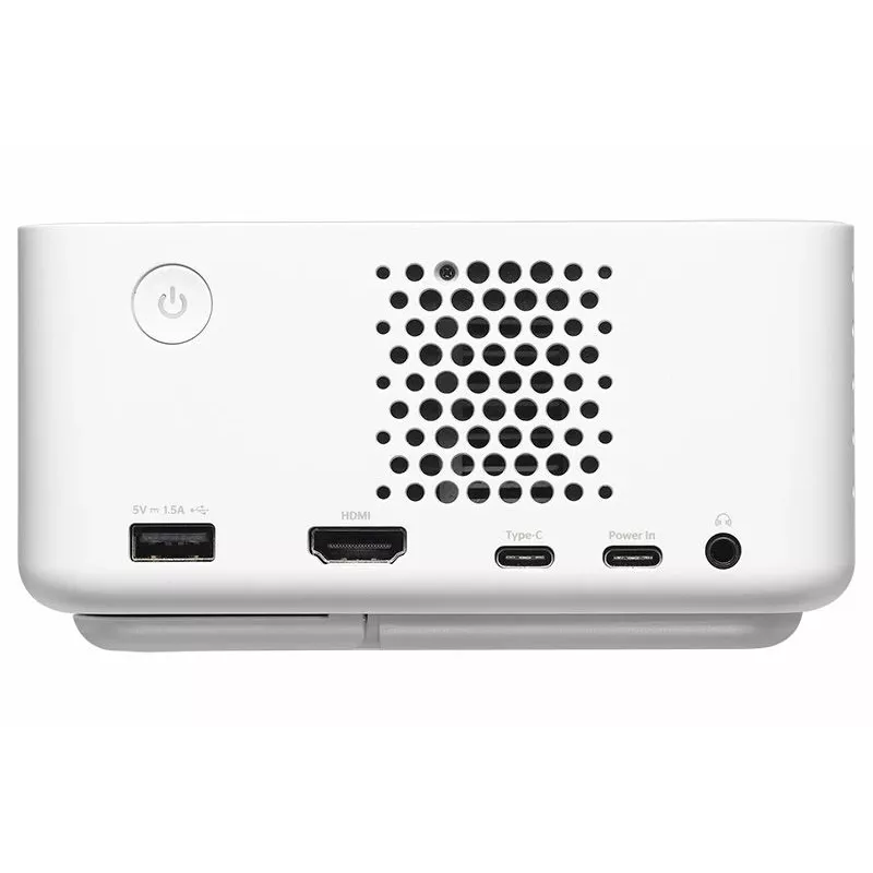 Optoma ML1080ST kilnojamasis lazerinis DLP projektorius iš mažo atstumo, Full HD 1920x1080, 1200 lm, USB-C, IPX5, baltas