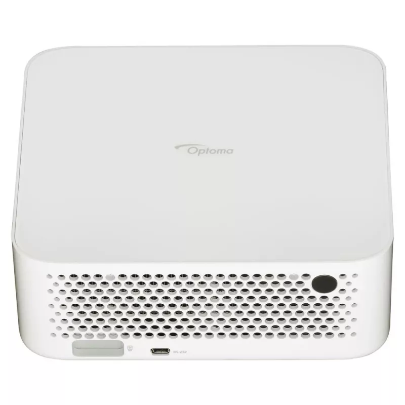 Optoma ML1080ST kilnojamasis lazerinis DLP projektorius iš mažo atstumo, Full HD 1920x1080, 1200 lm, USB-C, IPX5, baltas