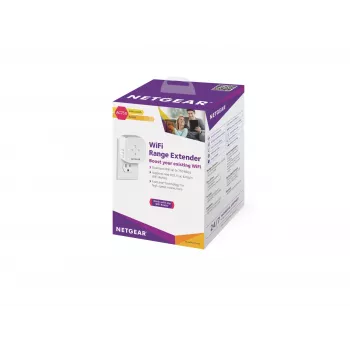 NETGEAR EX3110 WiFi stiprintuvas AC750, baltas