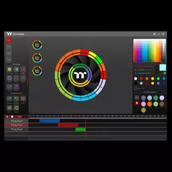 Ventiliatorius Thermaltake Riing Quad 12 RGB