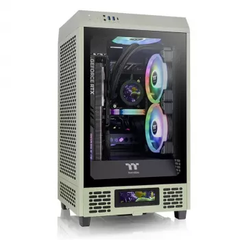 PC korpusas Thermaltake Tower 200 Mini Tower Green