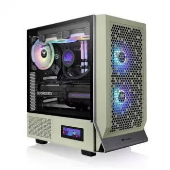 PC korpusas Thermaltake Ceres 300 TG Midi Tower žalias