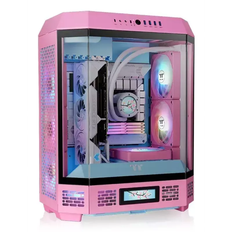 PC korpusas Thermaltake Tower 600 Midi Tower Pink