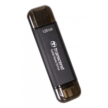 Transcend ESD310c 128GB nešiojamas SSD su USB-A / USB-C