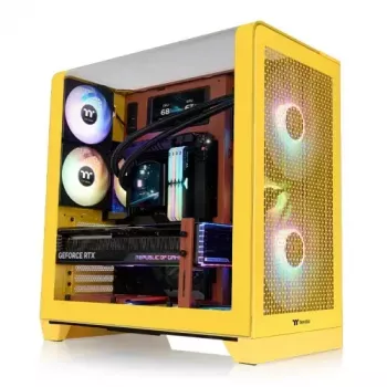 Midi Tower korpusas Thermaltake CA-11F-00MMWN-00 Caramel, palaiko PS2 ir 120-200 mm ventiliatorius