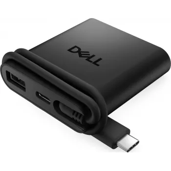 DELL DA225 Laidinė USB 3.2 Gen 1 (3.1 Gen 1) Type-C Juoda