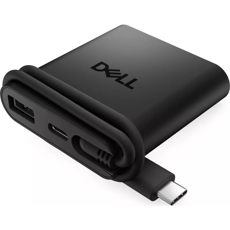 DELL DA225 Laidinė USB 3.2 Gen 1 (3.1 Gen 1) Type-C Juoda