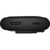 DELL DA225 Laidinė USB 3.2 Gen 1 (3.1 Gen 1) Type-C Juoda
