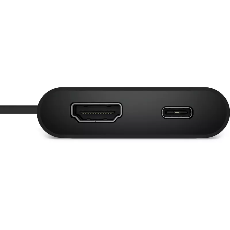 DELL DA225 Laidinė USB 3.2 Gen 1 (3.1 Gen 1) Type-C Juoda