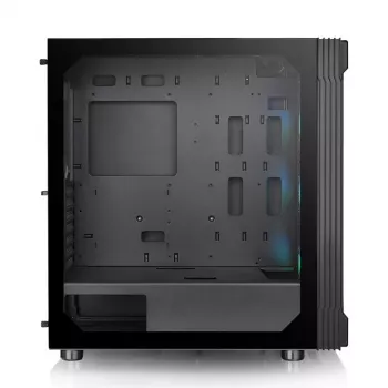 THERMALTAKE Korpusas Mid Tower - Versa T27 TG ARGB - Juodas