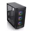 THERMALTAKE Korpusas Mid Tower - Versa T27 TG ARGB - Juodas