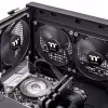 THERMALTAKE CT120 12cm ventiliatorius juodas 2 vnt. pakuotė