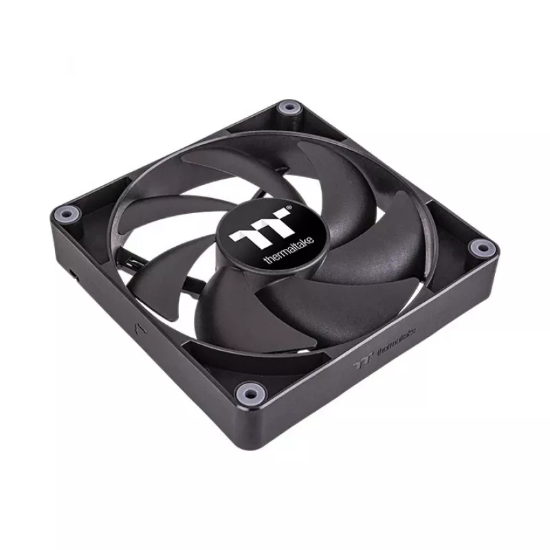 THERMALTAKE CT120 12cm ventiliatorius juodas 2 vnt. pakuotė