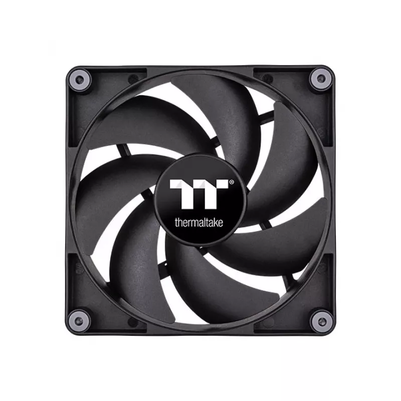 THERMALTAKE CT120 12cm ventiliatorius juodas 2 vnt. pakuotė