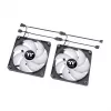 THERMALTAKE CT140 ARGB Sync 14 cm ventiliatorius juodas 2 vnt. pakuotė
