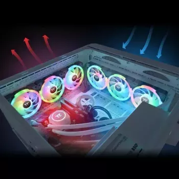 Oro aušintuvas Thermaltake SWAFAN EX14 RGB 140 mm PC ventiliatorius