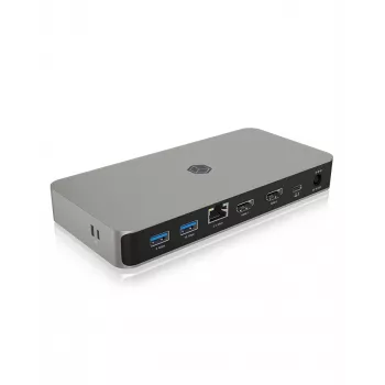 ICY BOX 10-in-1 USB4 Type-C DockingStation su dviem vaizdo išėjimais