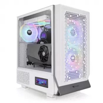 THERMALTAKE Ceres 300 TG ARGB Mid Tower korpusas - Baltas