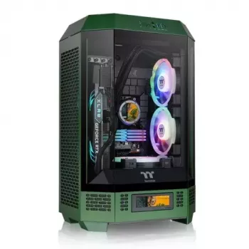 Kompiuterio korpusas Thermaltake 300 Racing Green Micro Tower