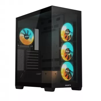 GIGABYTE C500 PANORAMIC STEALTH Midi Tower Juoda