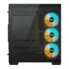 GIGABYTE C500 PANORAMIC STEALTH Midi Tower Juoda