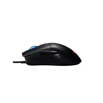 Pelė ASUS ROG Gladius II Core, žaidimų, laidas, USB Type-A, optinė, 6200 DPI, juoda