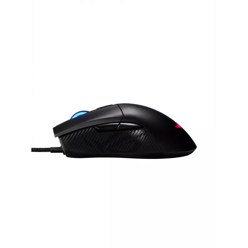 Pelė ASUS ROG Gladius II Core, žaidimų, laidas, USB Type-A, optinė, 6200 DPI, juoda
